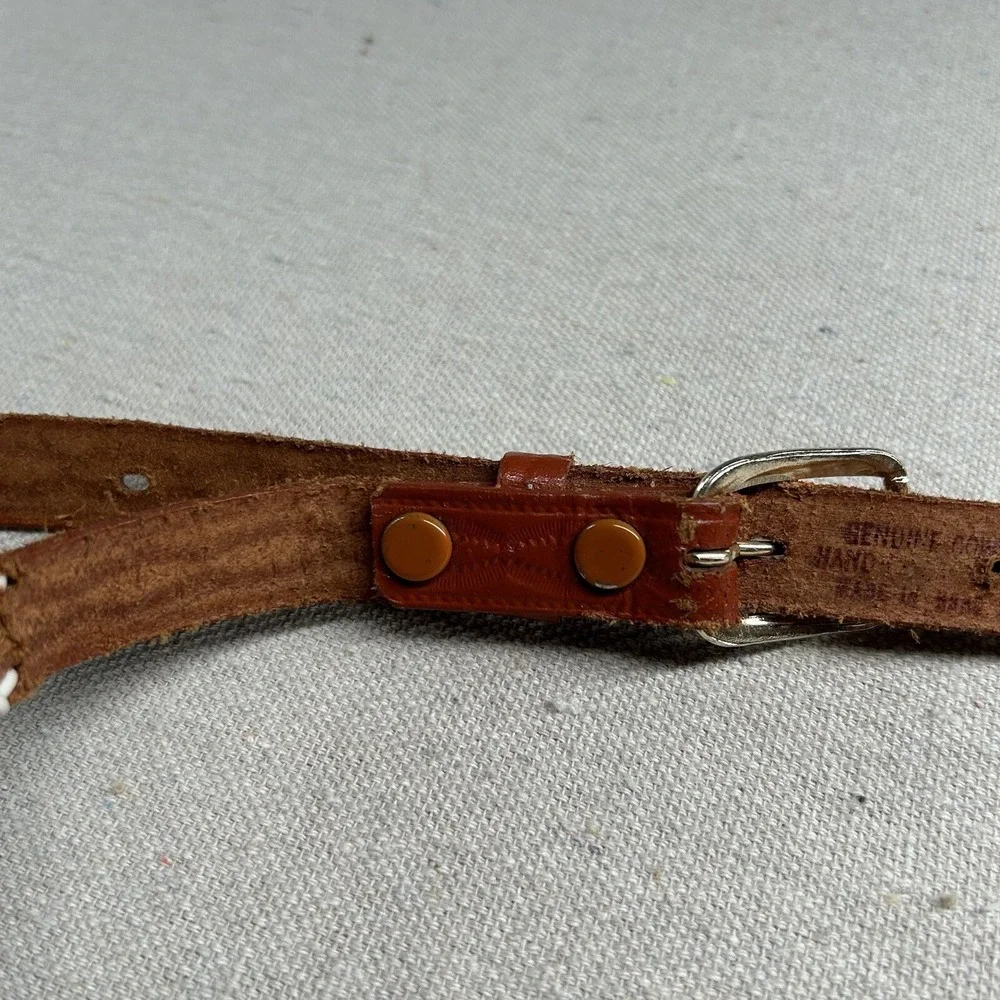 Antique Beaded Belt Youth Miette Hot Springs Native American Aztec Banff Canada